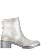 Marsèll Metallic Boots - Silver