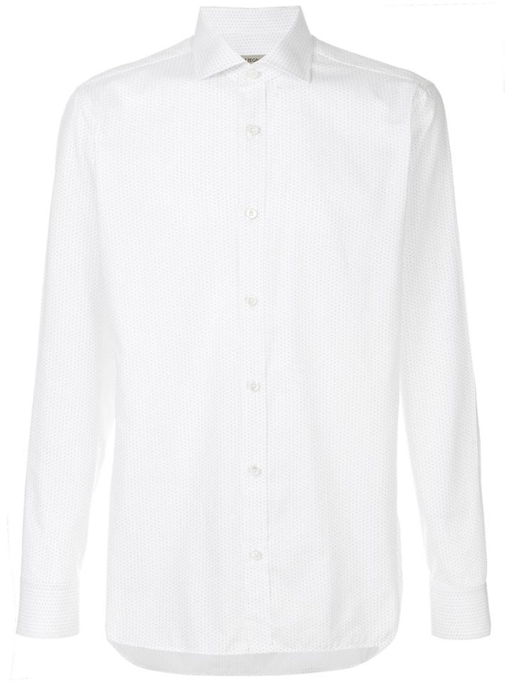 Z Zegna Long Sleeved Shirt - White
