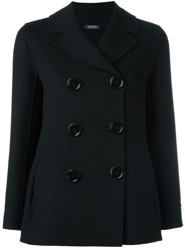 's Max Mara Double Breasted Tweed Jacket