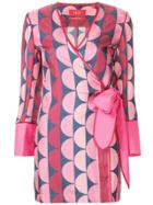 F.r.s For Restless Sleepers Aisa Geometric Print Blouse - Pink