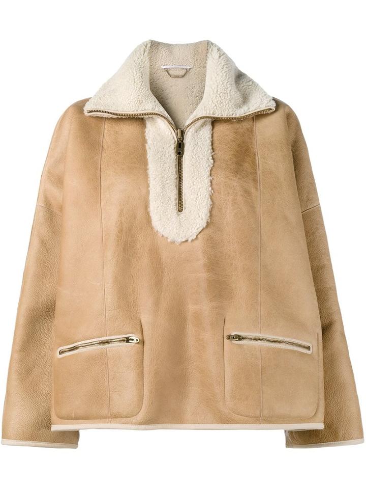 Chloé Shearling Aviator Jacket