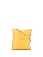 Hermès Pre-owned Punch Holes Logo Crossbody Bag - Yellow