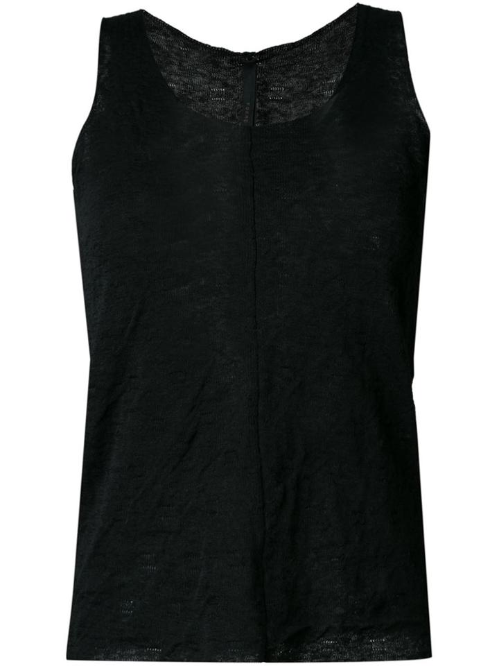 Forme D'expression 'double Knit' Tank Top - Black