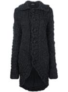 Comme Des Garçons Vintage Chunky Knit Long Cardigan, Women's, Size: Small, Grey