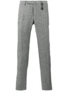 Incotex - Skinny Trousers - Men - Silk/linen/flax - 46, Grey, Silk/linen/flax