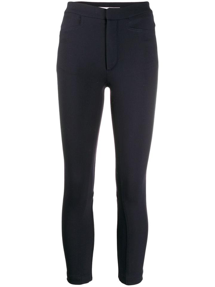 Chloé Skinny-fit Trousers - Blue