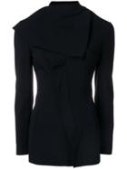 Jean Paul Gaultier Vintage Diagonal Zip Jacket - Black