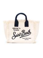 'vanity' Beach Bag - Kids - Cotton - One Size, Nude/neutrals, Cotton, Mc2 Saint Barth Kids