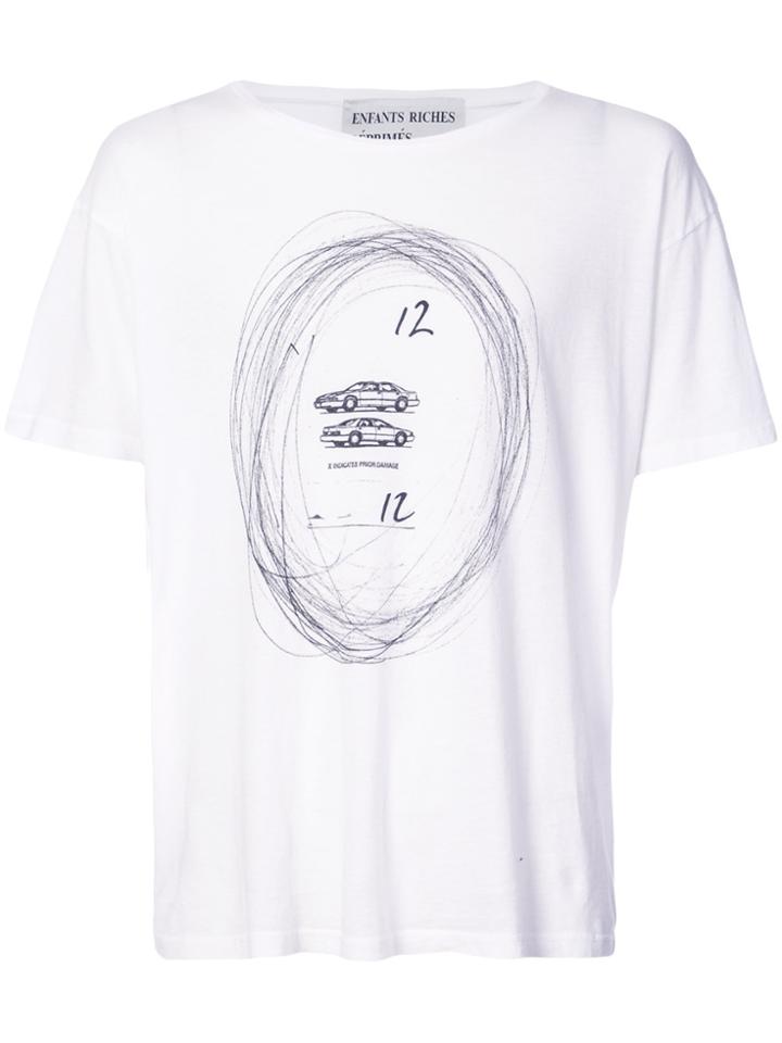 Enfants Riches Déprimés Valet Ticket T-shirt - White