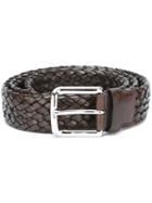 Church's Woven Belt, Men's, Size: 95, Brown, Leather