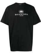 Balenciaga New Bb Mode Regular T-shirt - Black