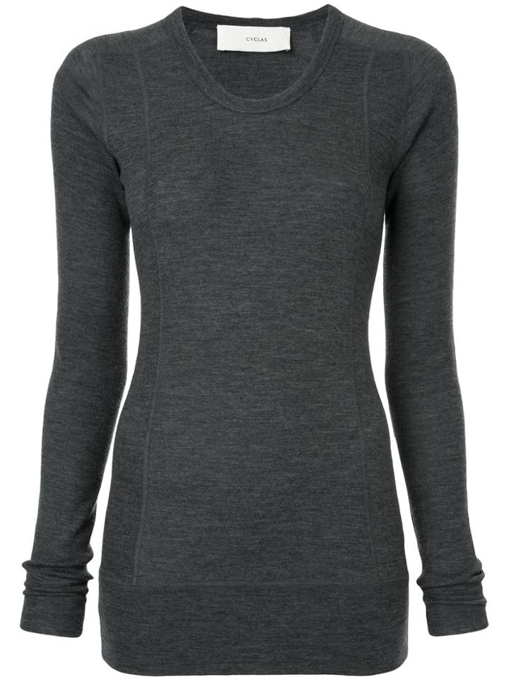 Cyclas Seam Detail Jumper - Grey