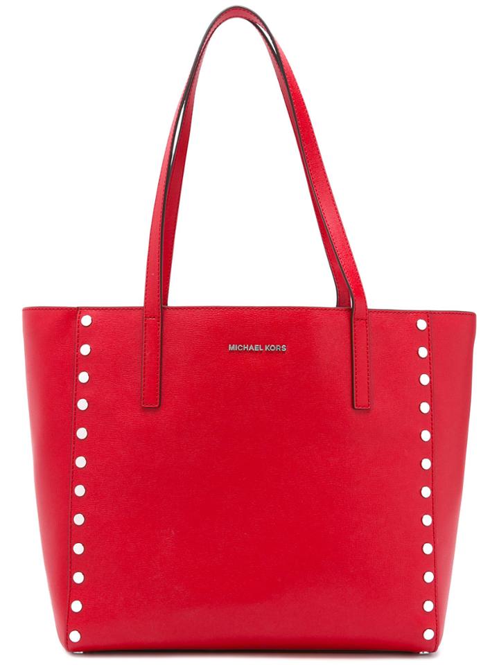 Michael Michael Kors Rivington Tote - Red