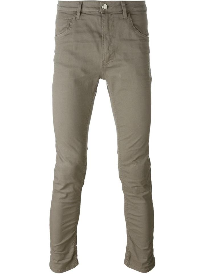 Poème Bohémien Cropped Skinny Chinos