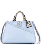Paula Cademartori - Rachel Tote - Women - Calf Leather - One Size, Blue, Calf Leather