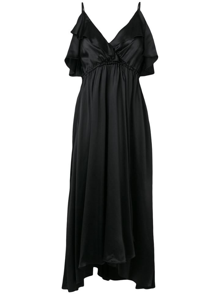 Forte Forte V-neck Slip Dress - Black