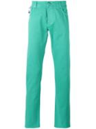 Isaia - Classic Chinos - Men - Cotton/spandex/elastane - 58, Green, Cotton/spandex/elastane