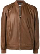 Brunello Cucinelli Zipped-up Jacket - Brown