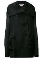 Dolce & Gabbana Pre-owned Transparent Panel Double Breasted Jacket -