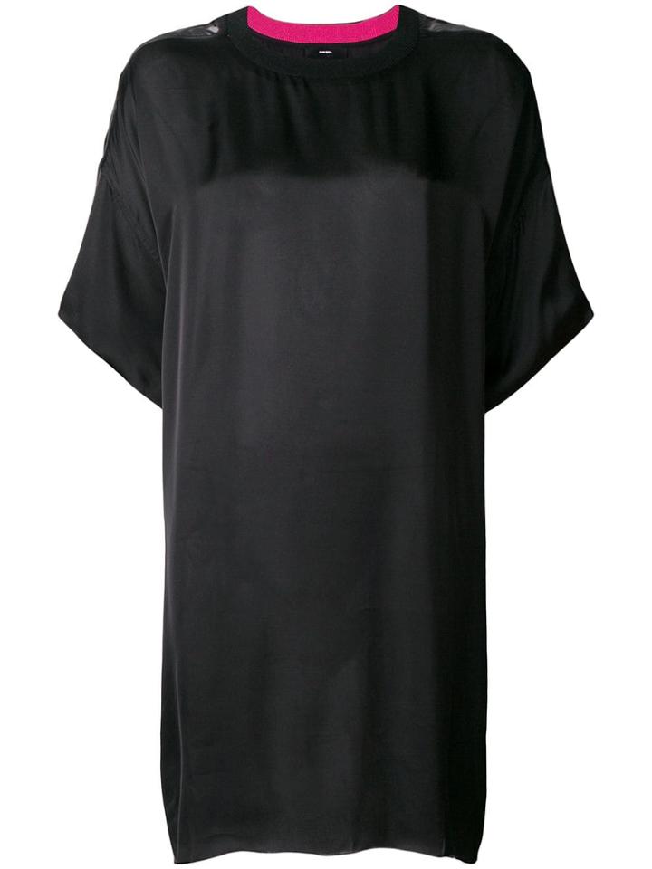 Diesel Longline T-shirt - Black