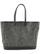 Roar - Doodle Tote Bag - Men - Pvc - One Size, Green, Pvc
