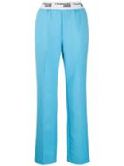 Courrèges Elasticated Waist Trousers - Blue