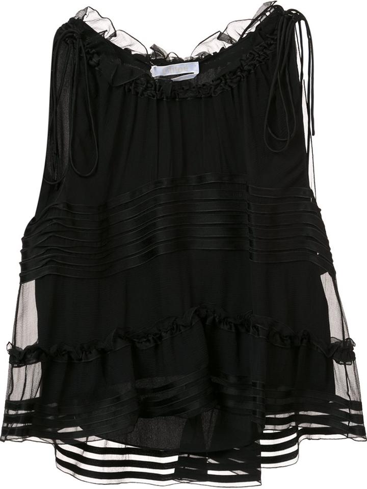 Chloé Tie Shoulder Blouse