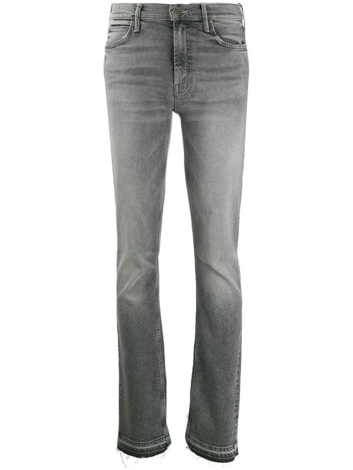 Mother Straight Jeans - Grey