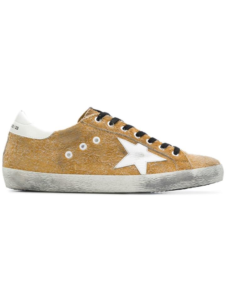 Golden Goose Deluxe Brand Star Embellished Sneakers - Nude & Neutrals