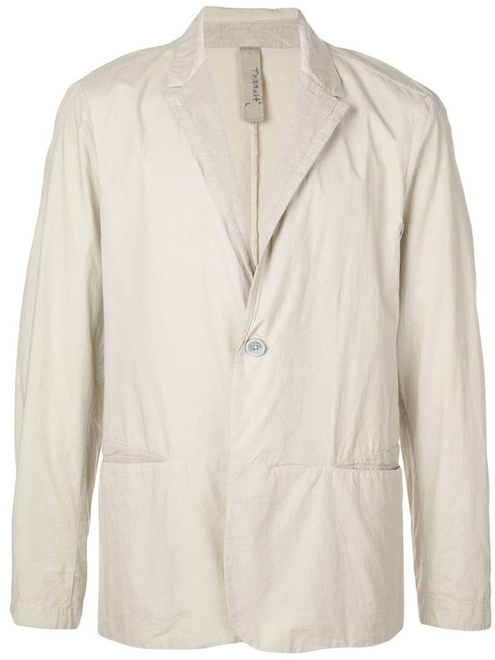 Transit Single-breasted Blazer - White
