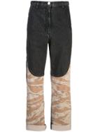 Rachel Comey Combined Print Trousers - Grey