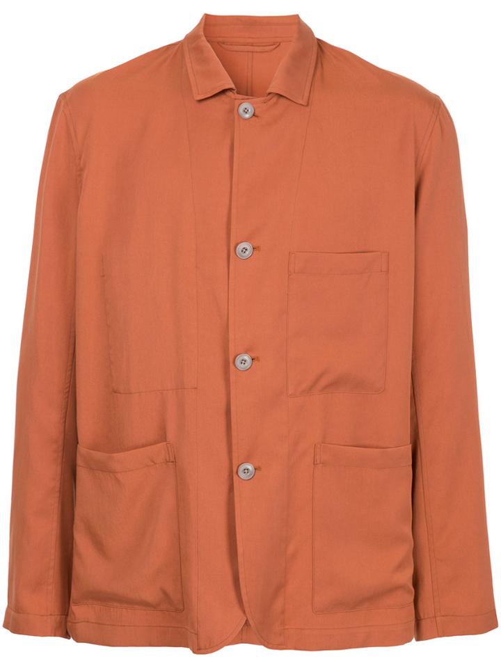 Lemaire Shirt Jacket - Brown