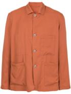 Lemaire Shirt Jacket - Brown