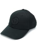 Stone Island Compass Logo Baseball Cap - Black