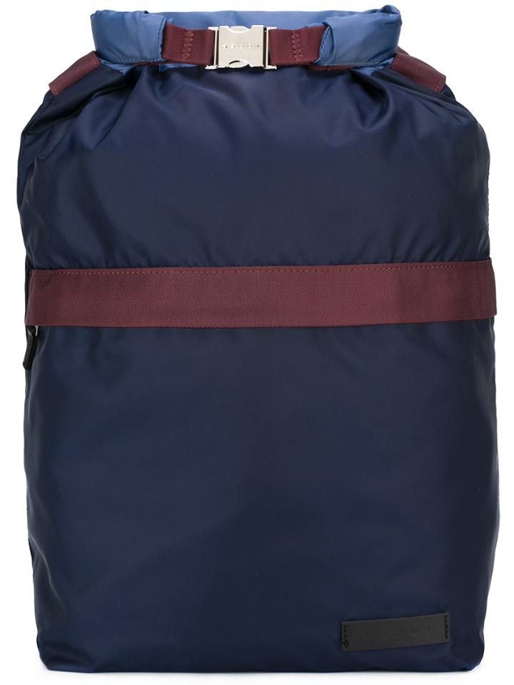 Marni Colour Block Backpack - Blue
