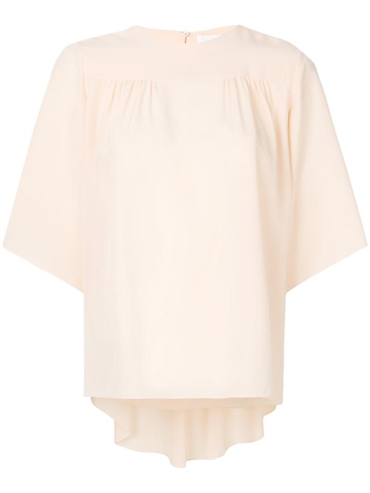 Chloé Waterfall Back T-shirt - Pink & Purple