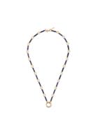 Foundrae 18kt Gold Lapis Lazuli Element Stone Chain Necklace
