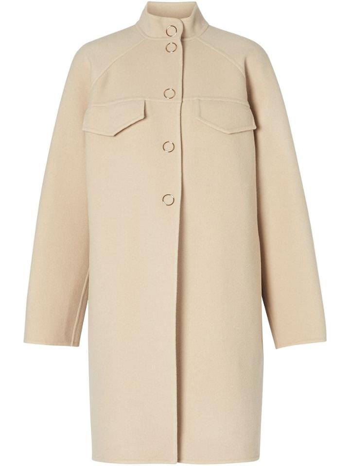 Burberry Wool Cashmere Tailored Coat - Neutrals