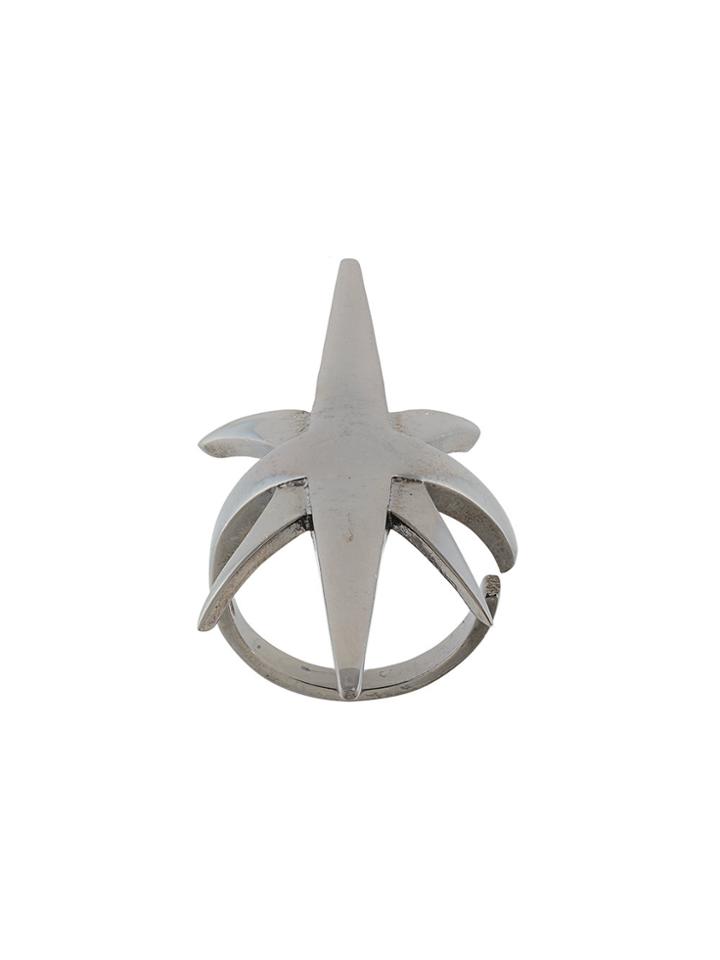 Federica Tosi Armour Comet Ring - Metallic