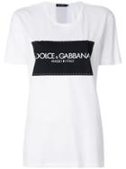 Dolce & Gabbana Logo Patch T-shirt - White