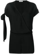 P.a.r.o.s.h. Tie Sleeve Playsuit - Black