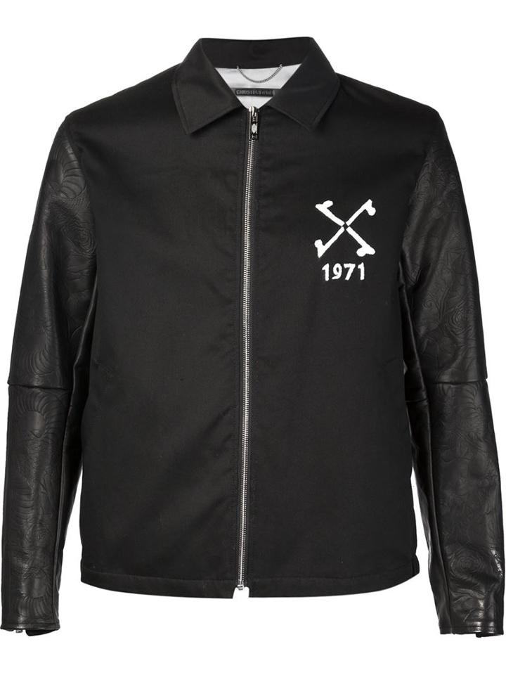 Christian Dada Embossed Sleeves Vietnam Jacket