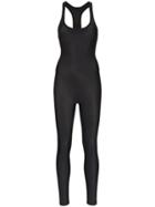 Adam Selman Sport Adam Selman French Cut Nyln Jmp Suit Cut - Black