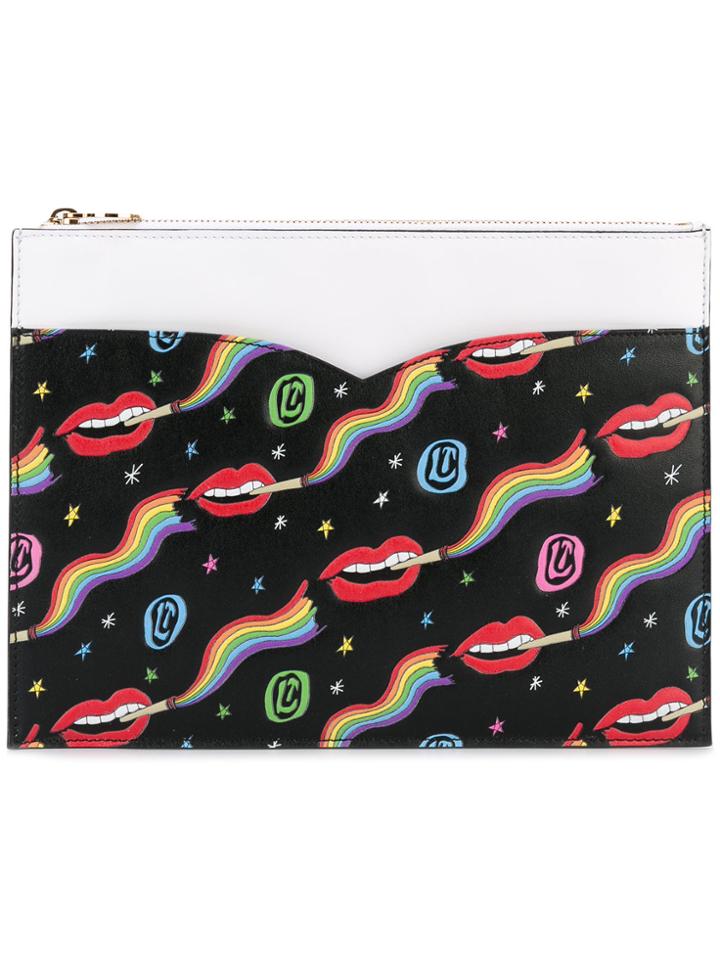 Olympia Le-tan Small 'dutchies' Pouch - Black