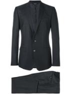 Dolce & Gabbana Formal Suit, Men's, Size: 46, Grey, Silk/acetate/cupro/virgin Wool
