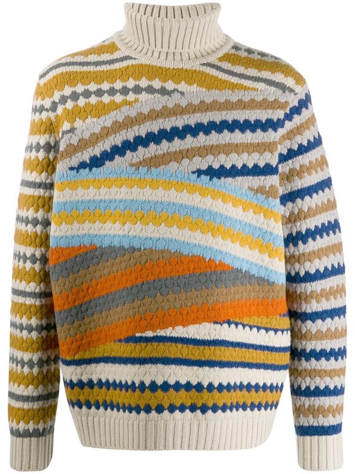 Missoni Striped Pattern Jumper - Neutrals