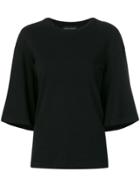 Citizens Of Humanity Flutter Sleeve T-shirt - Black