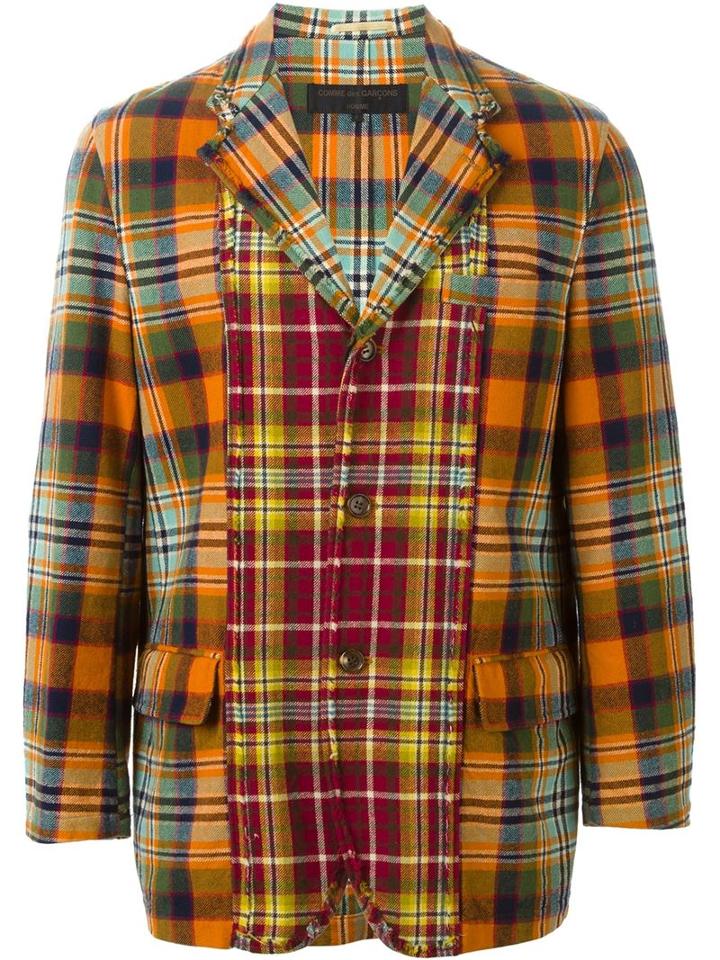 Comme Des Garcons Vintage Tartan Blazer