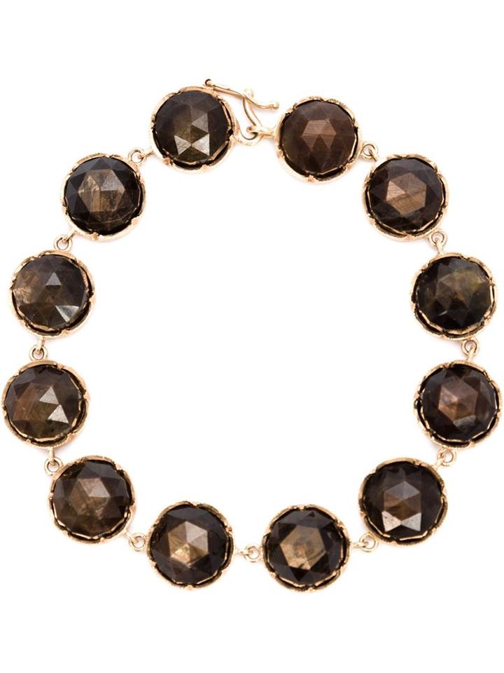 Irene Neuwirth Sapphire Stone Bracelet, Women's, Metallic
