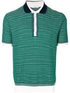 Paolo Pecora Check Patterned Polo Shirt - Green